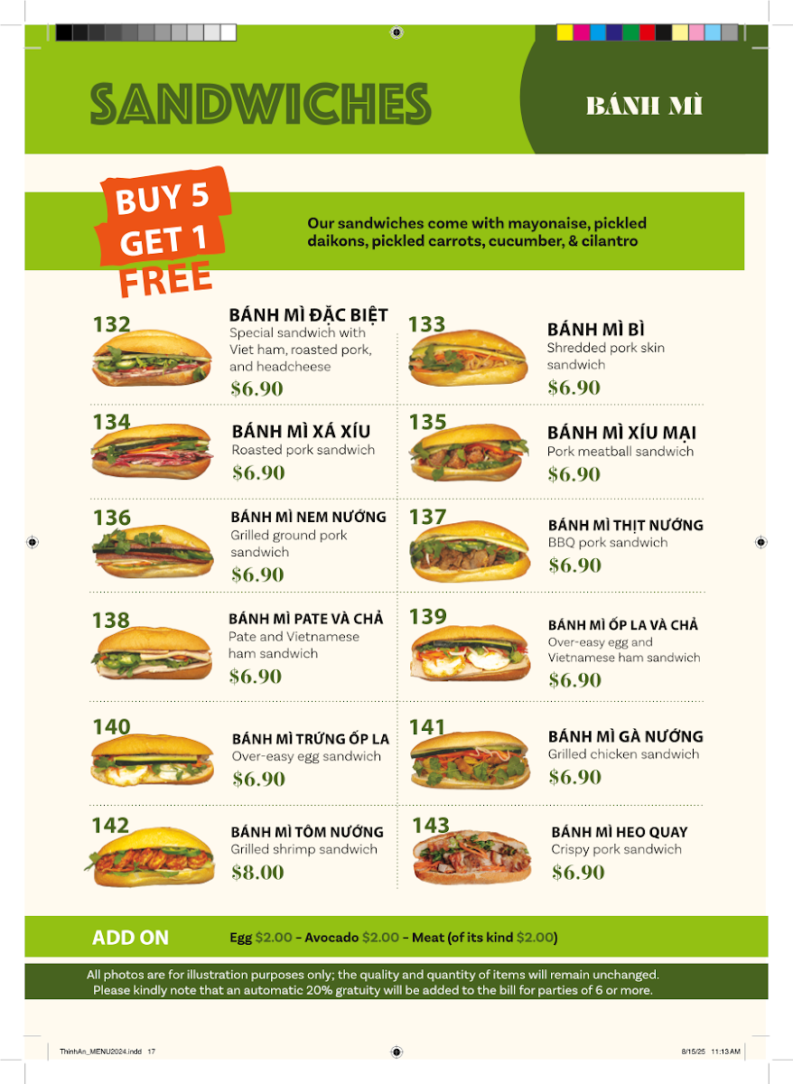 Menu Thịnh An Kitchen & Tofu-10